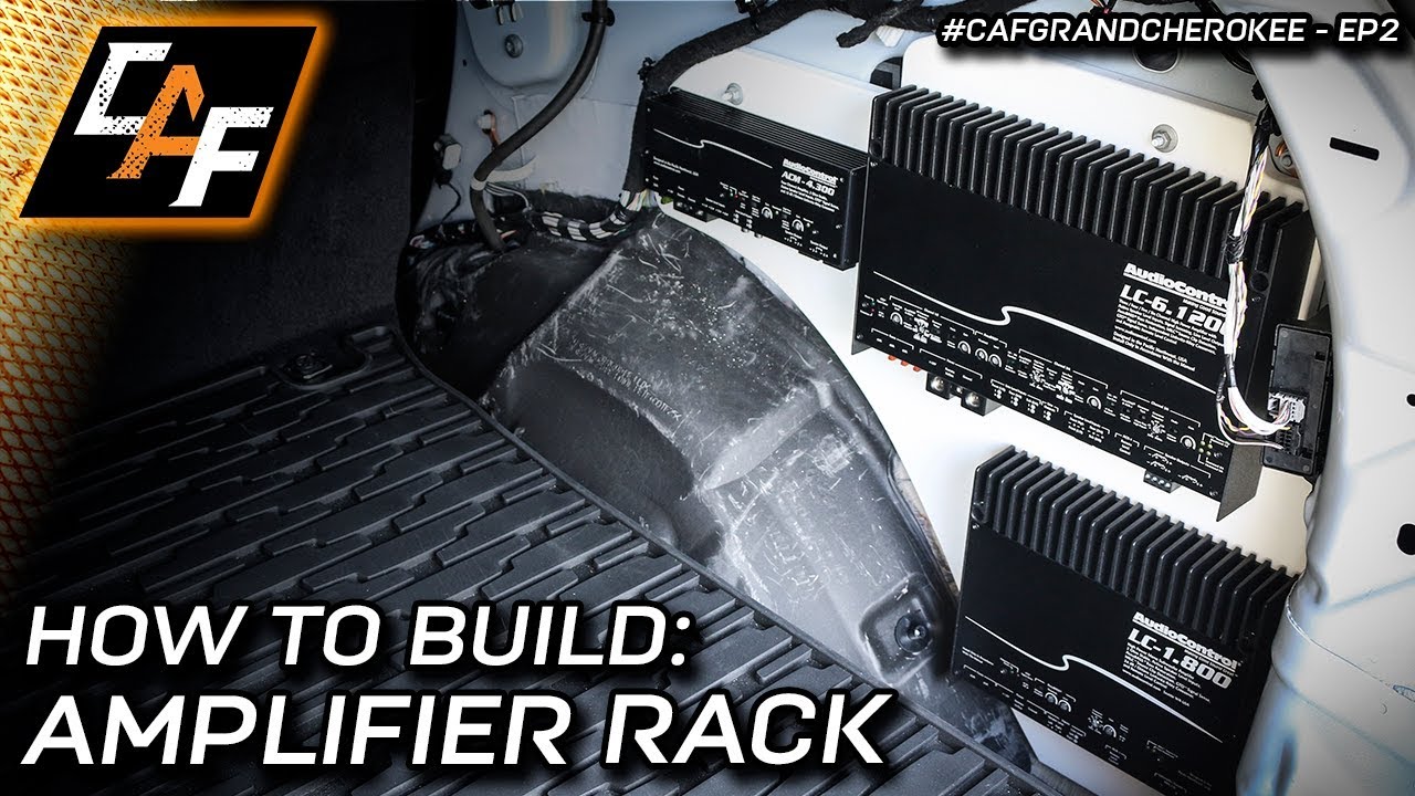 Mount your amplifiers RIGHT! Amp Rack Build