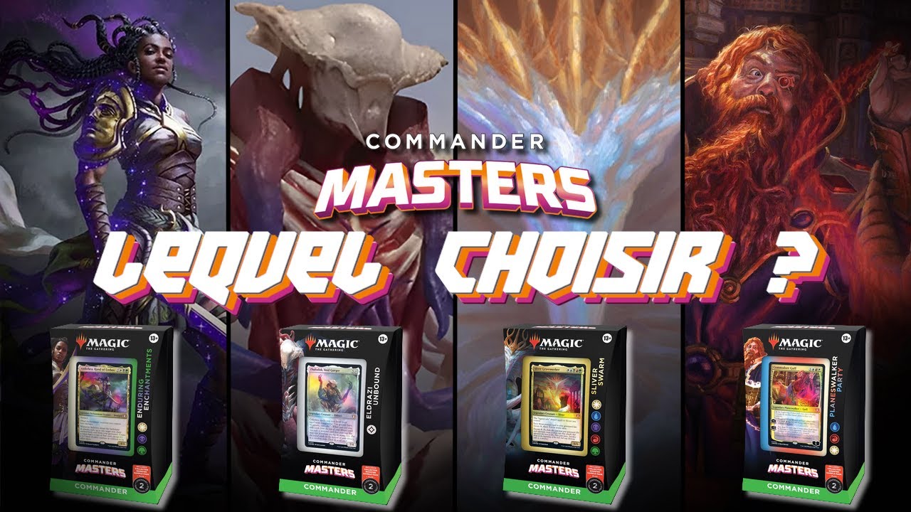 Analyse des decks préconstruits de Commander Masters
