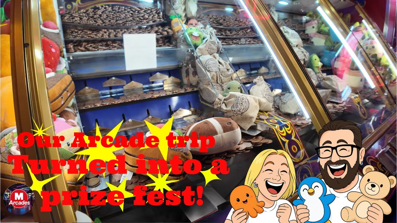 Our Arcade Trip Turned Into a PRIZE FEST! 🎰🧸 Did We Score Big?