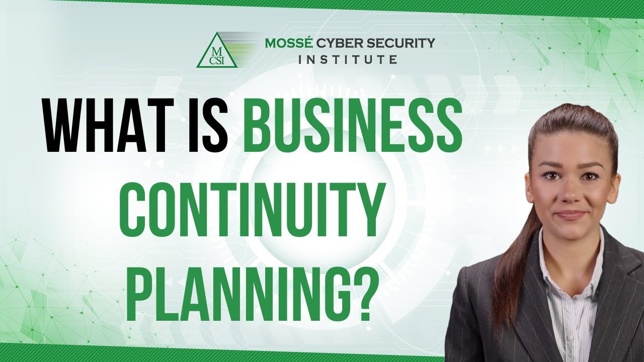 What is Business Continuity Planning?