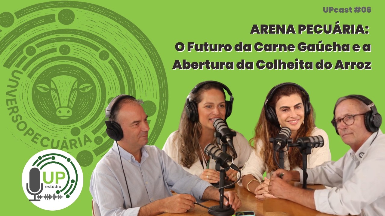 Podcast Universo Pecuária - Abertura Colheita do Arroz