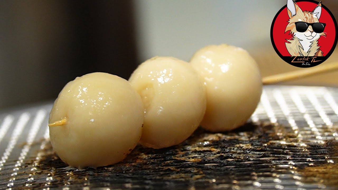 Dango kluski z grilla i oliwki - festiwal azjatyckiego jedzenia Sakura KRAKÓW