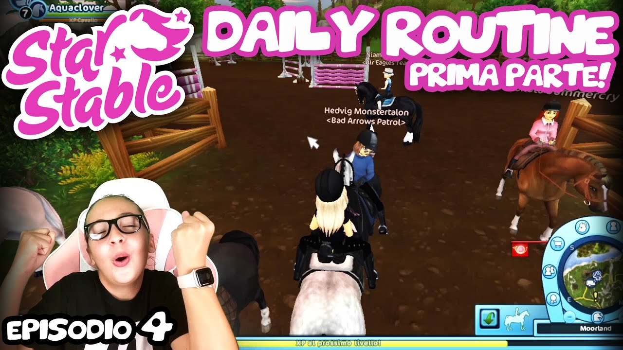 ⭐️ STAR STABLE : DAILY ROUTINE e LEZIONE 🤩🤩🤩