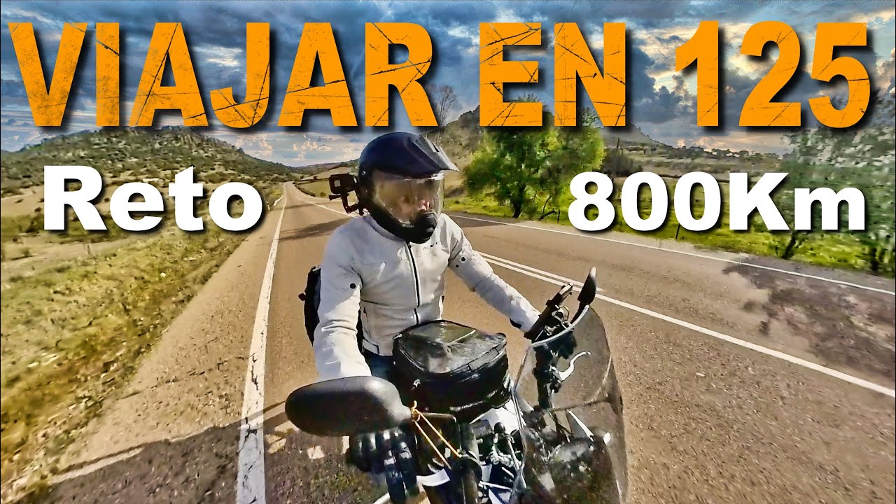 🔴 VIAJAR EN 125 !!💥 ¿AGUANTARÁ?