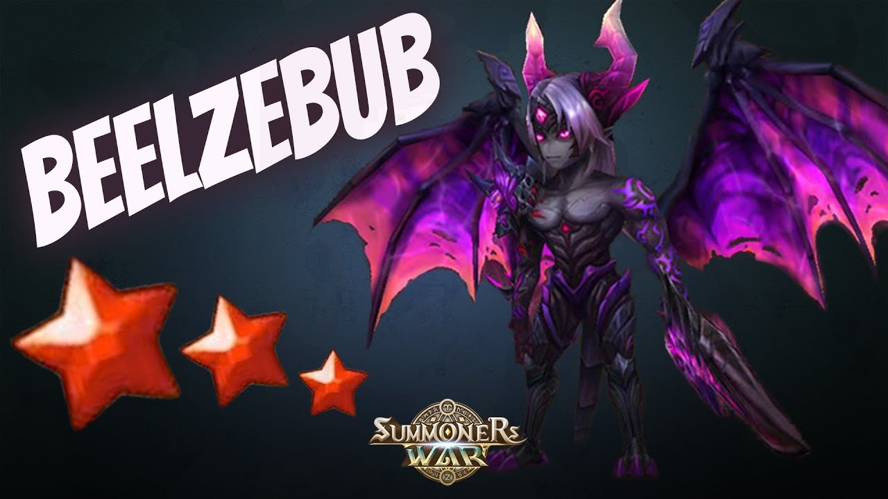 Beelzebub. The Power of Purgatory (Dark Demon) - Summoners War