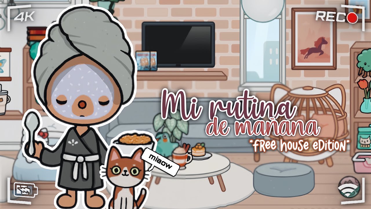 MI RUTINA DE MAÑANA 🌤 *FREE HOUSE EDITION*  |CON VOZ 🎙| // Toca Lexa