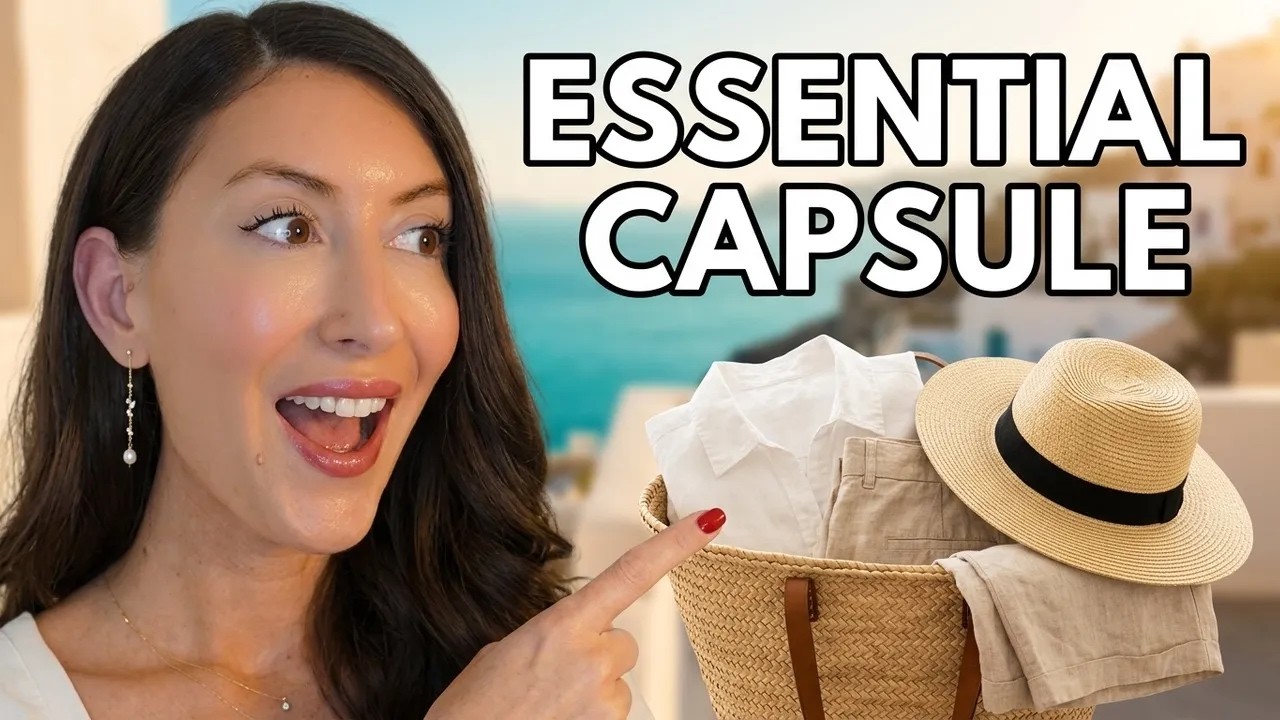 Chic Travel Packing: 10 Pieces, 30+ Looks | Parisian Method