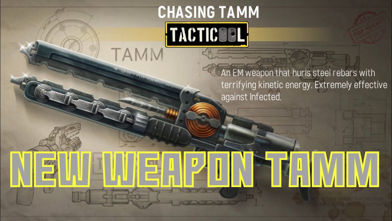 TACTICOOL New weapon TAMM 🔫🎮#game #tacticoolgame #tacticool #gameplay #panzerdog