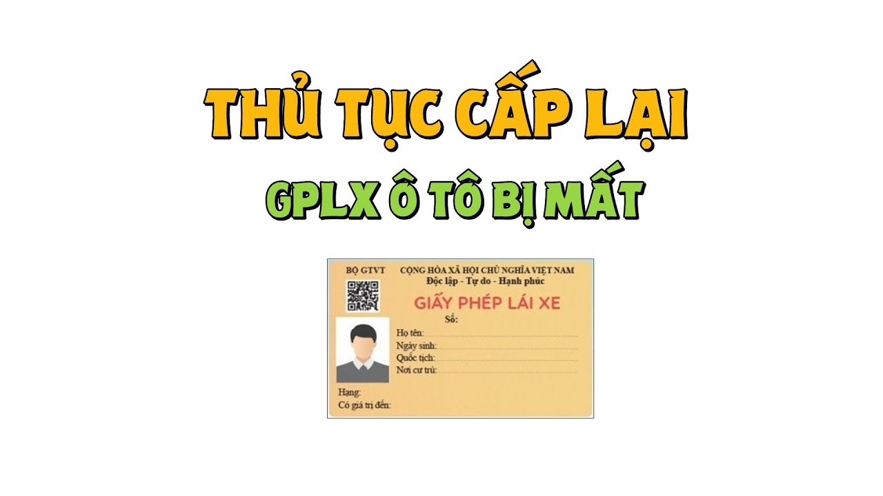 Hướng dẫn thủ tục cấp lại bằng lái xe ô tô B1 B2 bị mất mới nhất năm 2023
