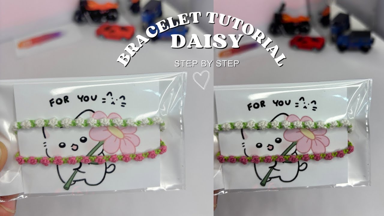 Easy Thread Bracelet Tutorial 🌸|| Step by step|| Creative Insaan