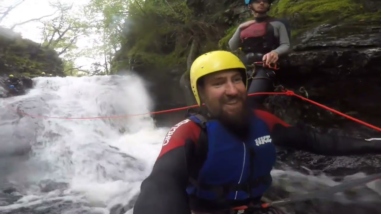 Canyoning in North Wales