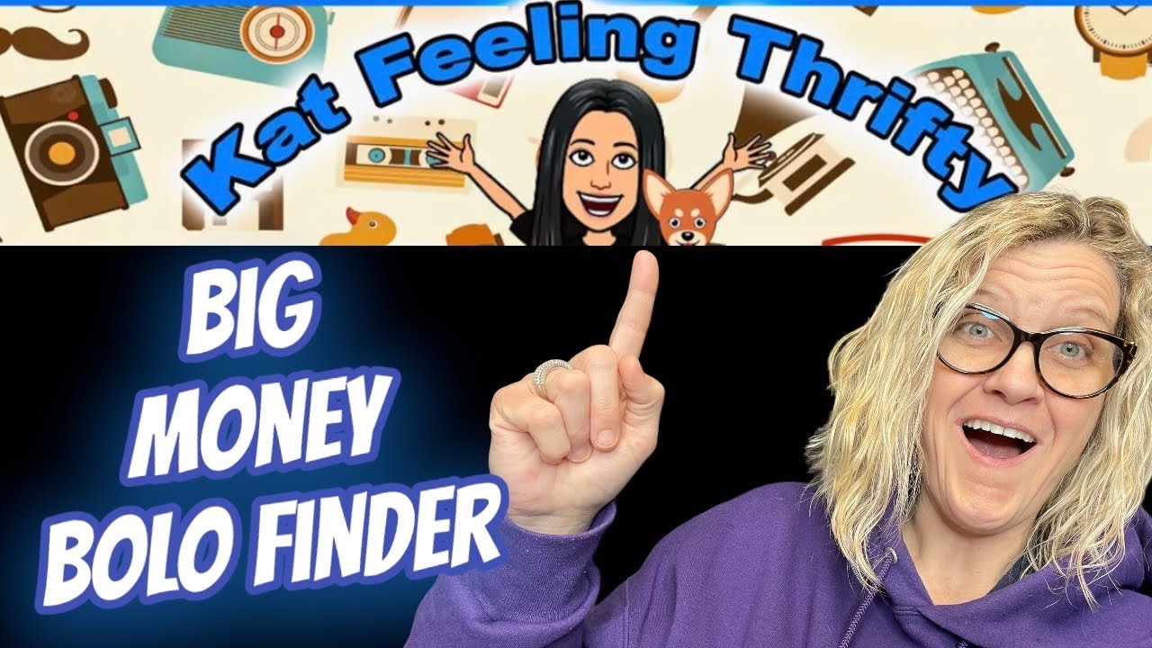 Big Money BOLO Finder Kat Feeling Thrifty What Sold on ebay 2023