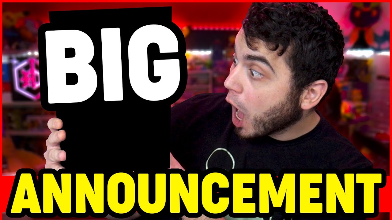 A HUGE ANNOUNCEMENT!