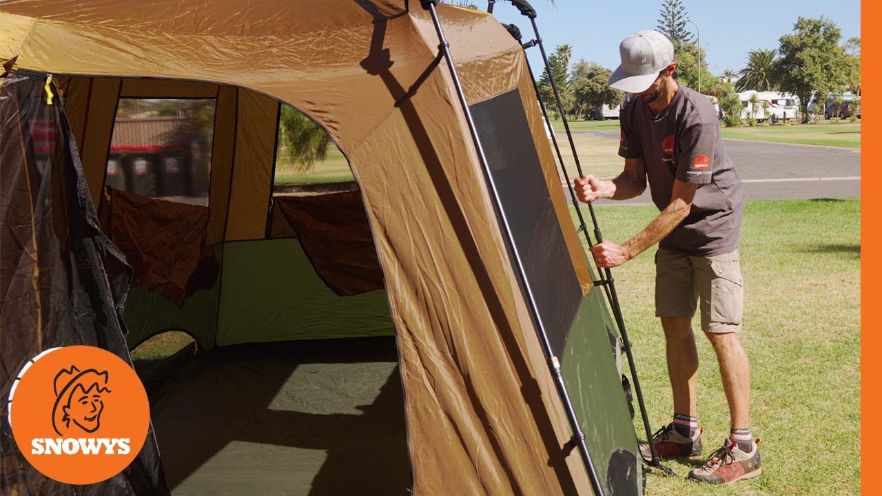 Coleman Instant Up Gold 8P Tent - How to setup & pack away
