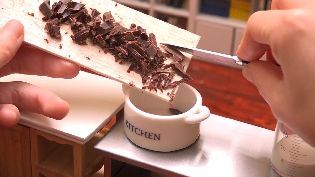 MiniFood chocolate 食べれるミニチュア生チョコ