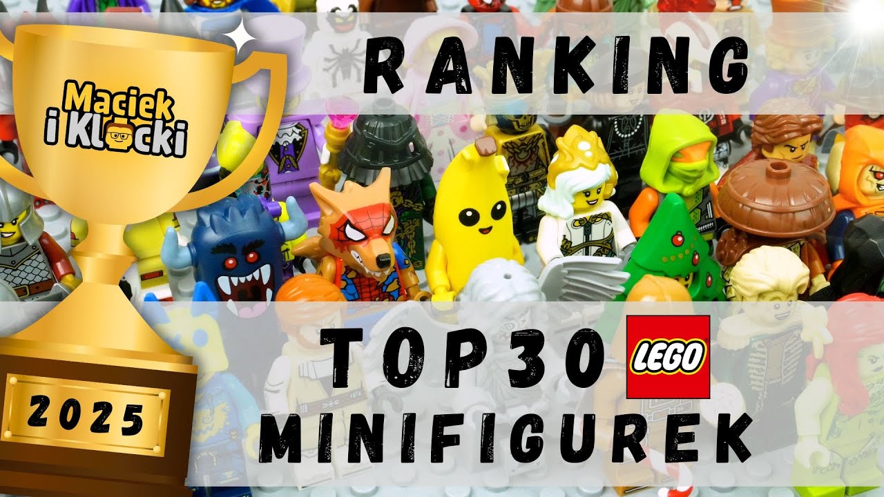 TOP30 LEGO MINIFIGUREK 2025 👑 / VLOG | Maciek i Klocki