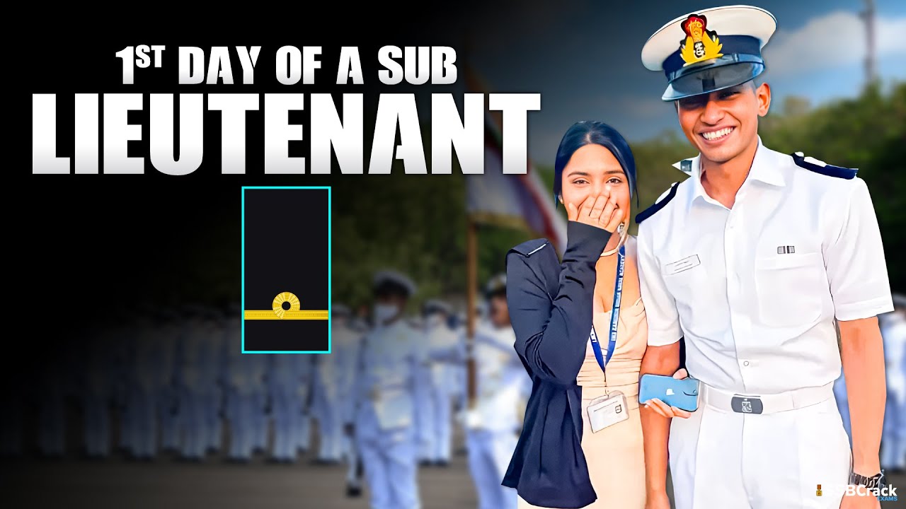 1st Day of Sub Lieutenant in Indian Navy