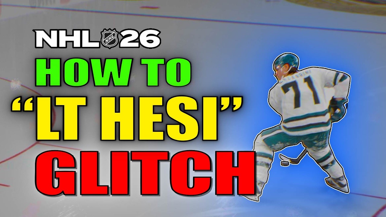 NHL 26 Glitch Tutorial – LT/L2 Hesi Move Explained