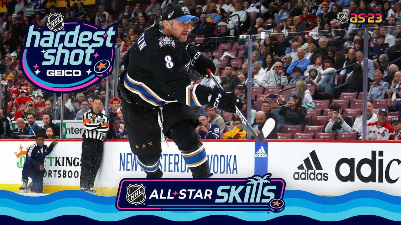 Hardest Shot | 2023 NHL All-Star Skills Competition
