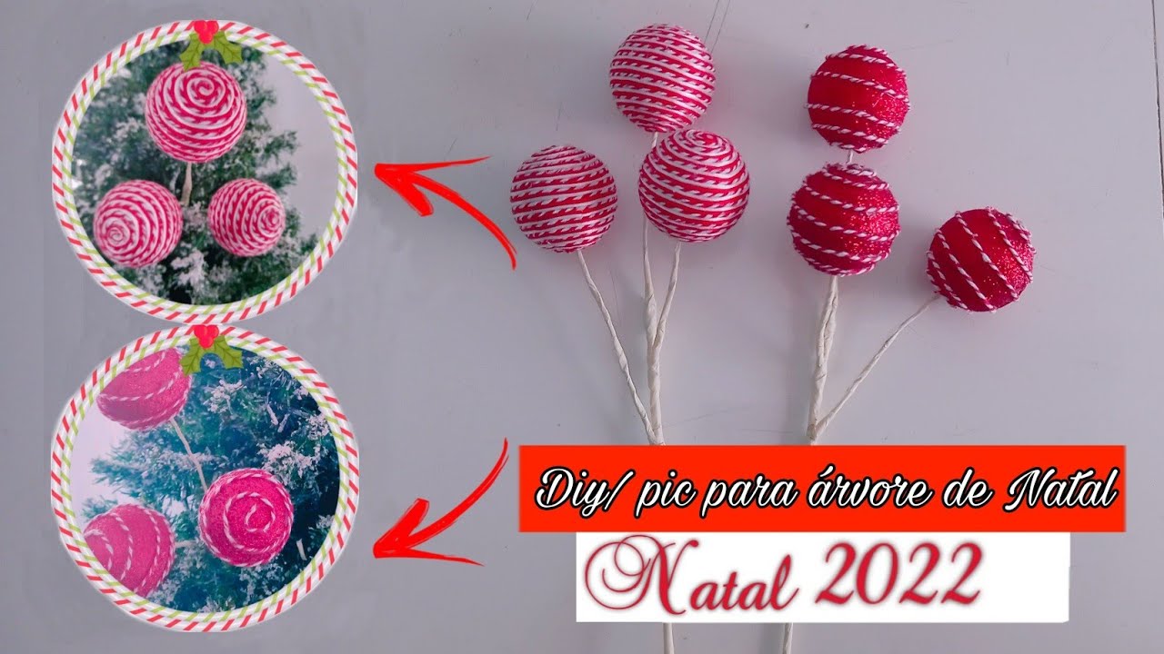 Diy | 2 modelos de pic natalino #natal #natal2022 #gingerbread #christmas
