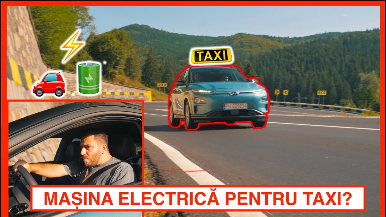 ⚡ Hyundai KONA electrică, m-aș apuca de taximetrie cu ea! ⚡