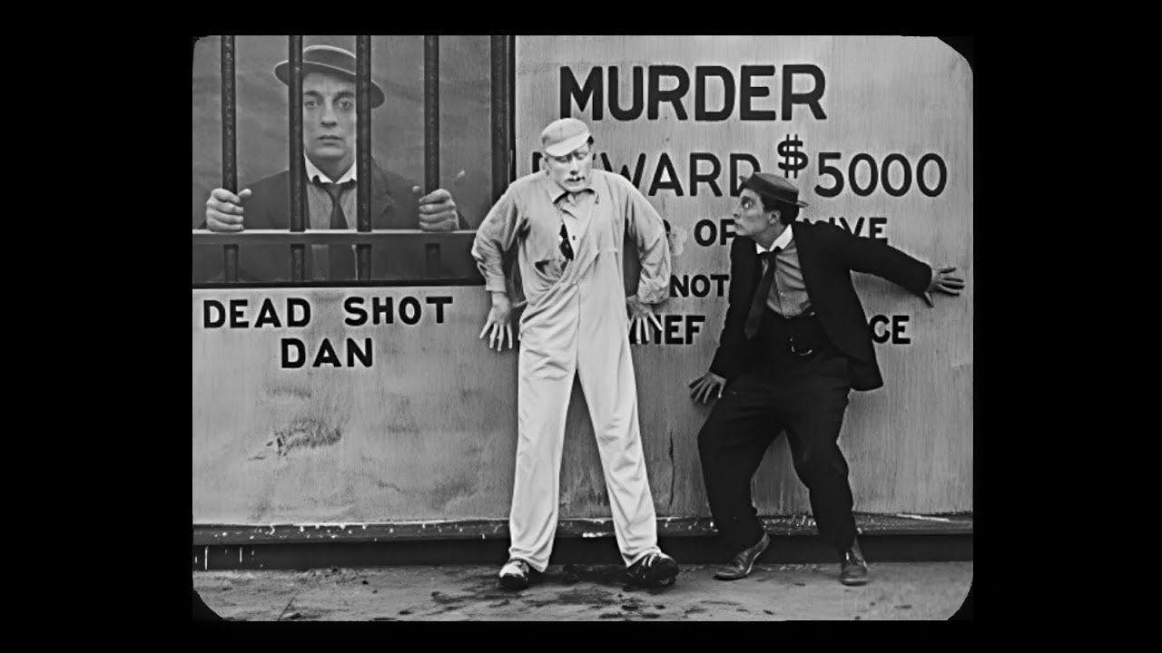 The Goat (1921) Buster Keaton - Refurbished Full Movie