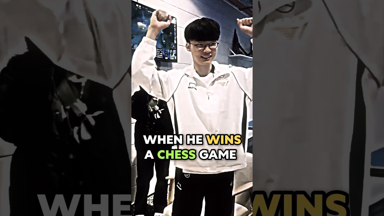 Faker in League of Legends vs. Faker in Chess