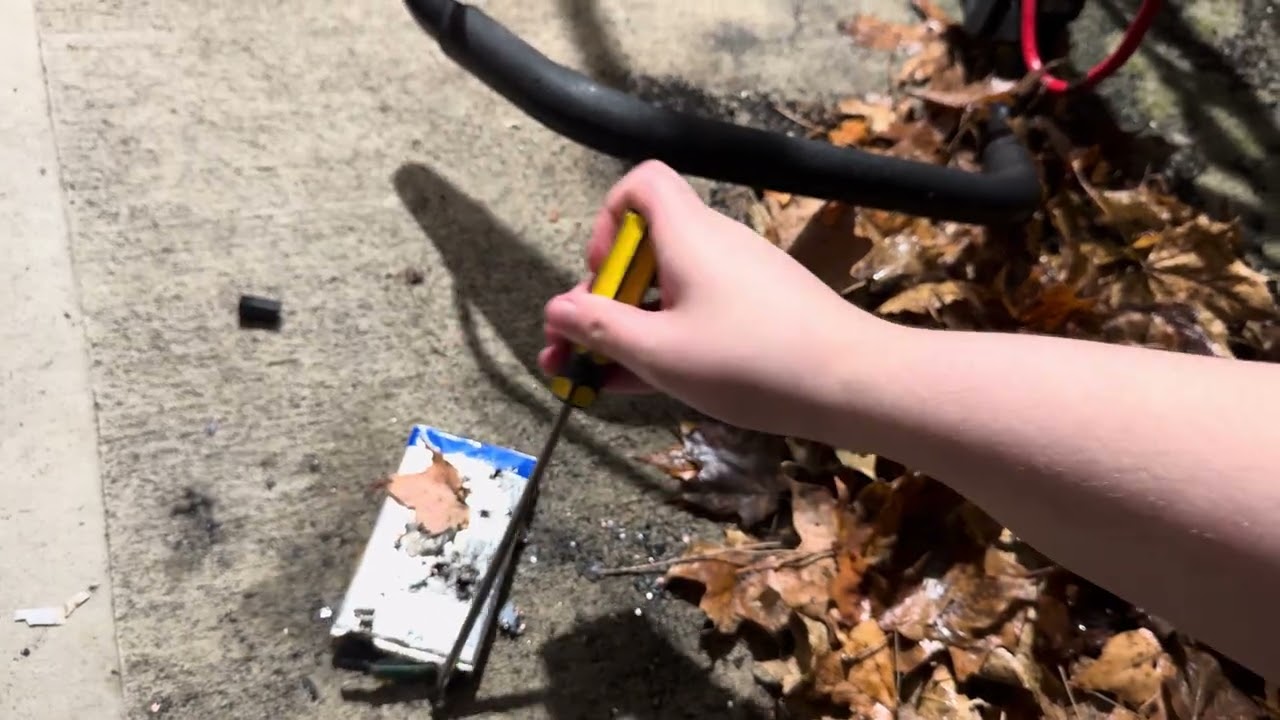 Lithium-Ion Battery Destruction 