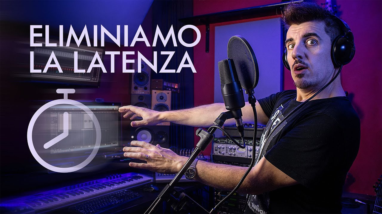 Quel FASTIDIOSO RITARDO quando registriamo con il computer, ELIMINIAMO la LATENZA | Red Sprecacenere