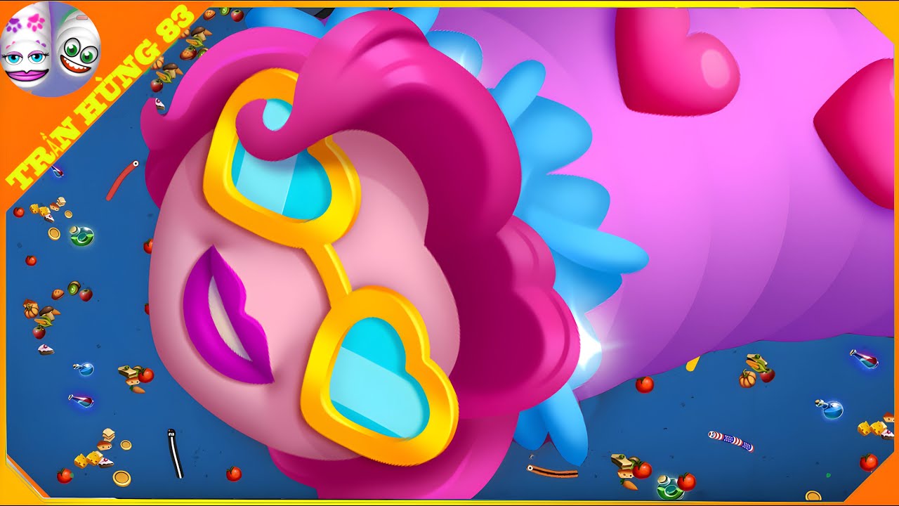 🐍WORMSZONE.IO | GIANT SLITHER SNAKE TOP 01 / Epic Worms Zone Best Gameplay! | Trần H&ugrave;ng 83