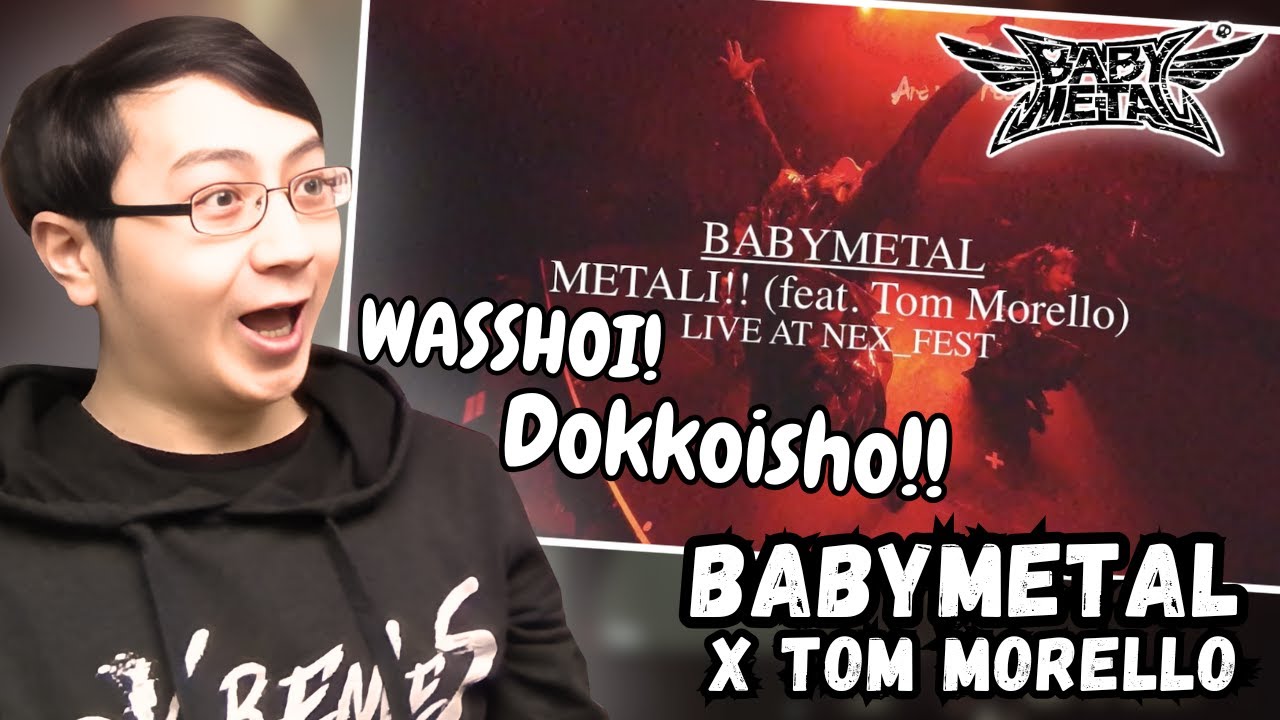 THIS WENT CRAZY HARD! First time Reaction to BABYMETAL – Metali メタり！！(feat. Tom Morello) | Reaction