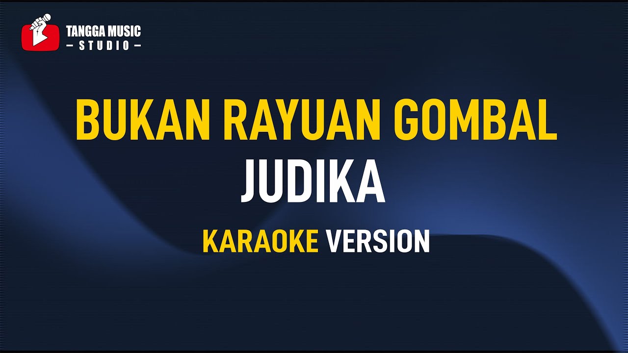 Judika - Bukan Rayuan Gombal (Karaoke)