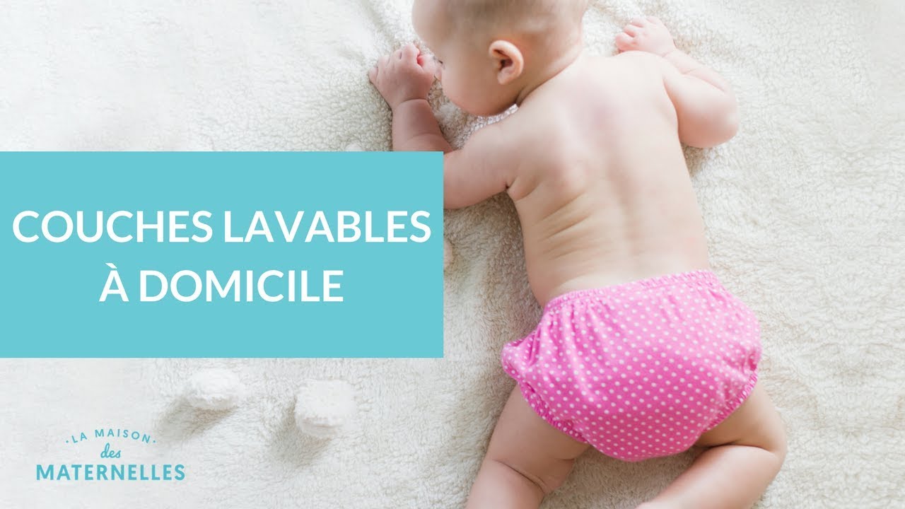 Couches lavables à domicile - La Maison des Maternelles #LMDM