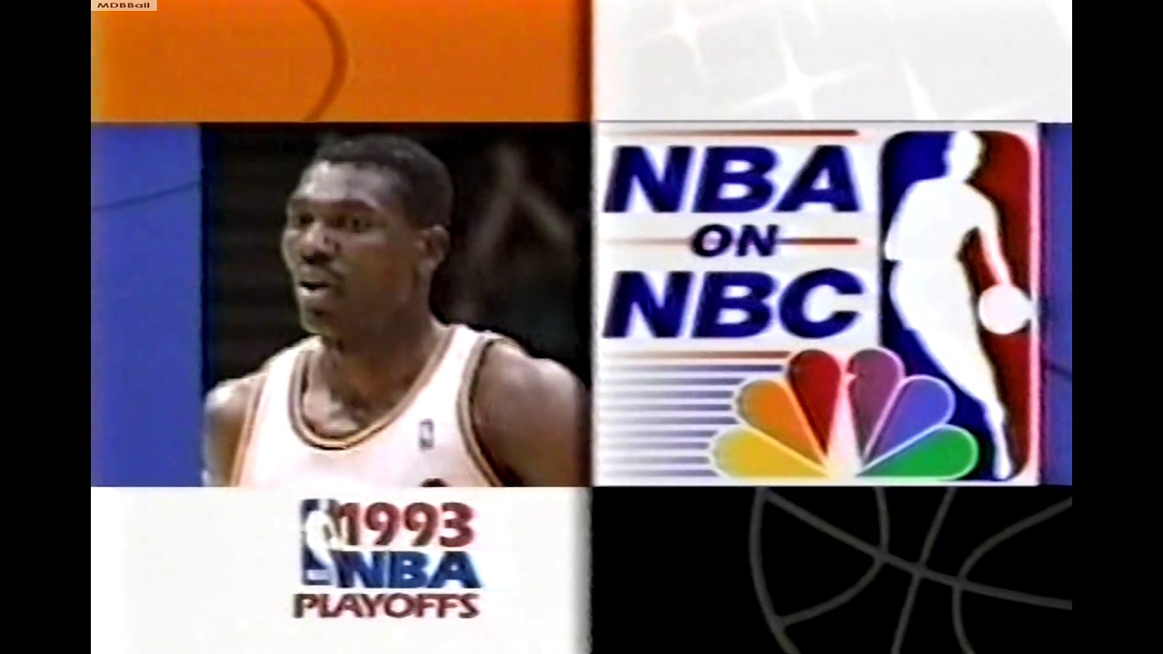 Clippers @ Rockets Deciding Game 5 1993 NBA Playoffs (NBA On NBC)