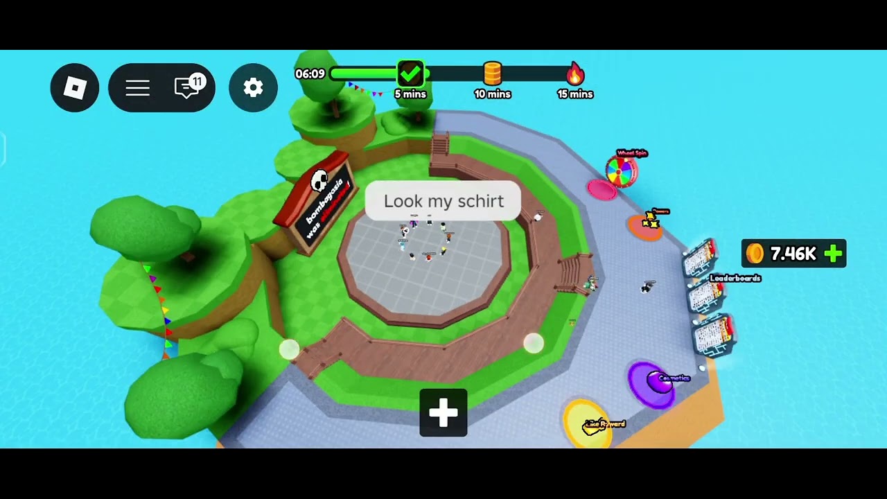 I was playing a robolx/game name is pass or die #roblox 