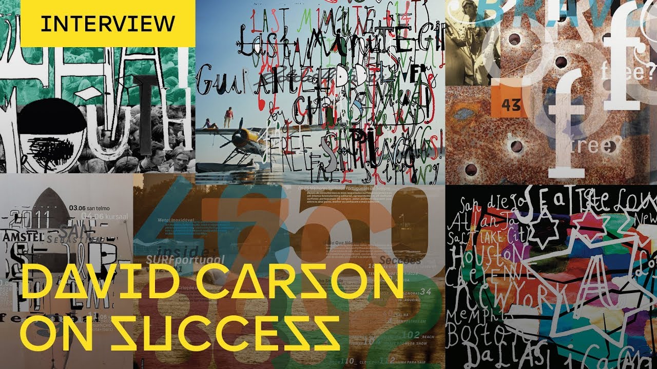 David Carson On Typography, Graphic Design And How Not To Lose Passion With Experience