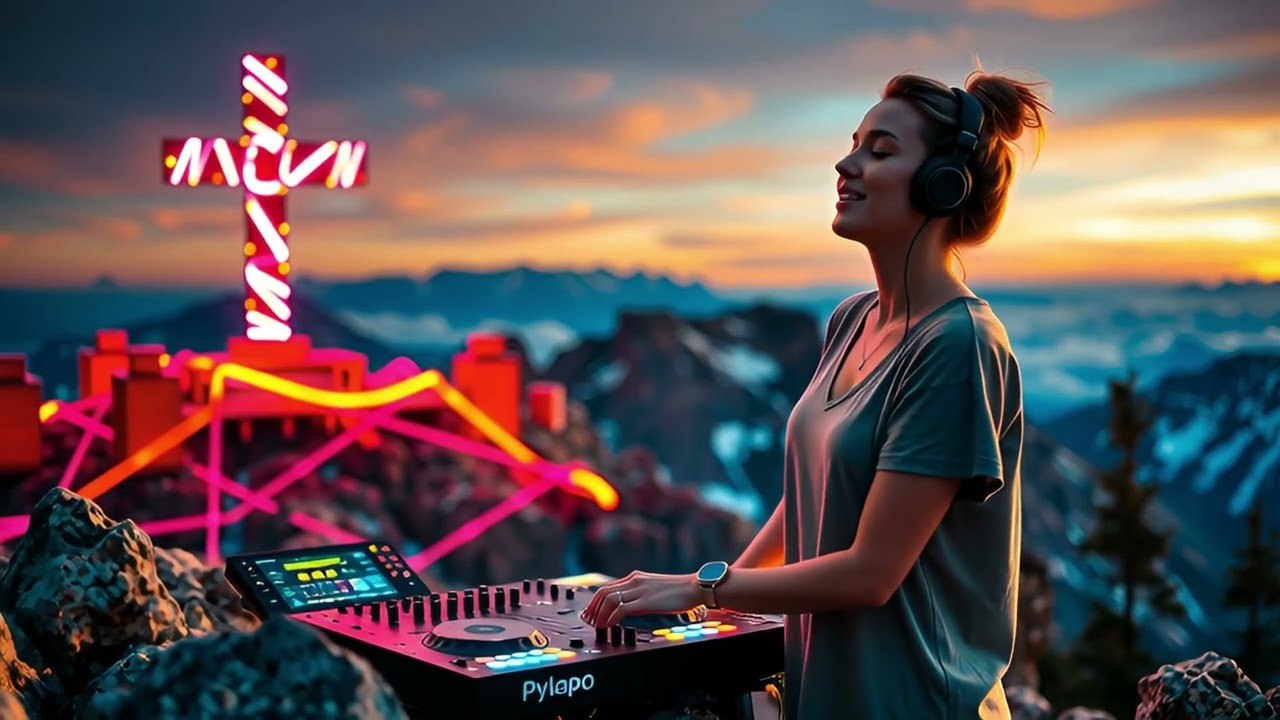Christian Techno Dance Music ✝️🎧Upbeat Christian Music for Teens, Christian Techno Workout Music 54
