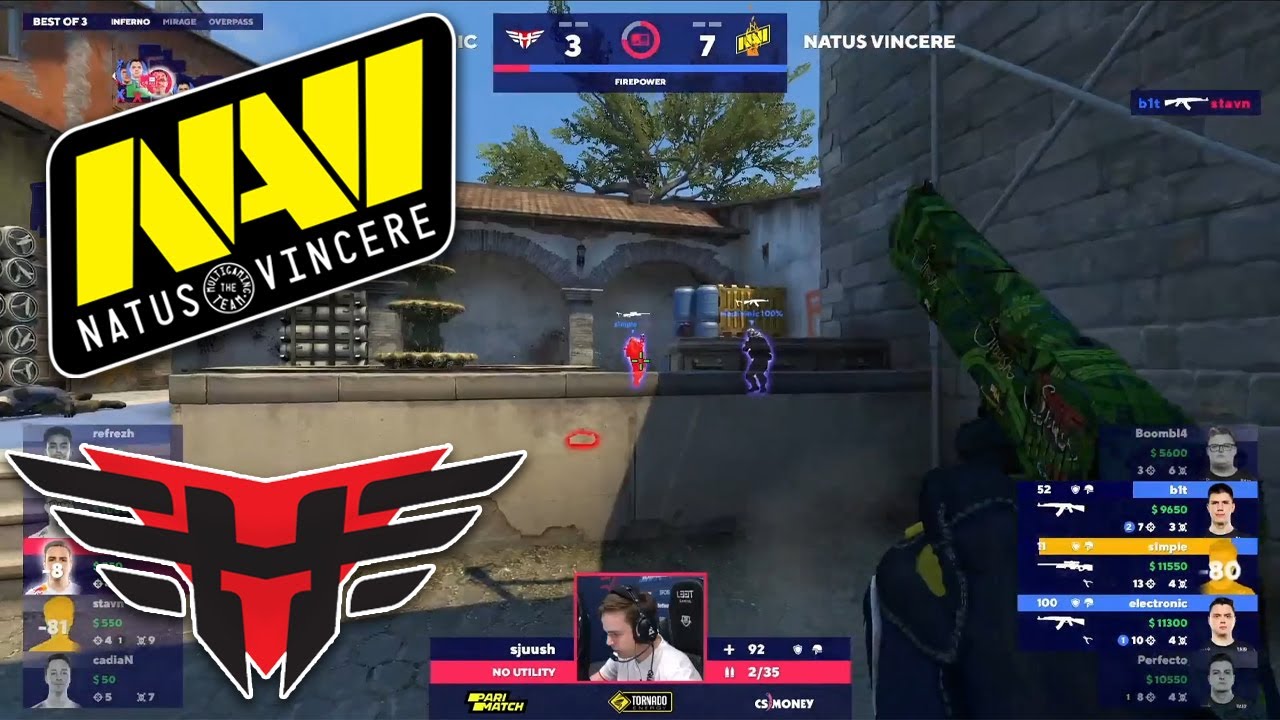 NAVI против HEROIC l BLAST Premier: Fall Finals 2021 l ИНФЕРНО l НАВИ ХЕРОИК
