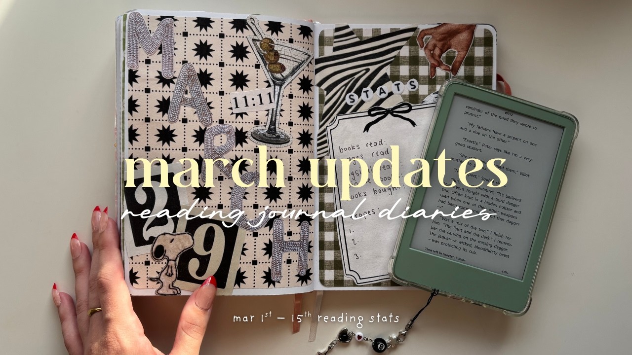 march reading updates 🌟 2026 reading journal