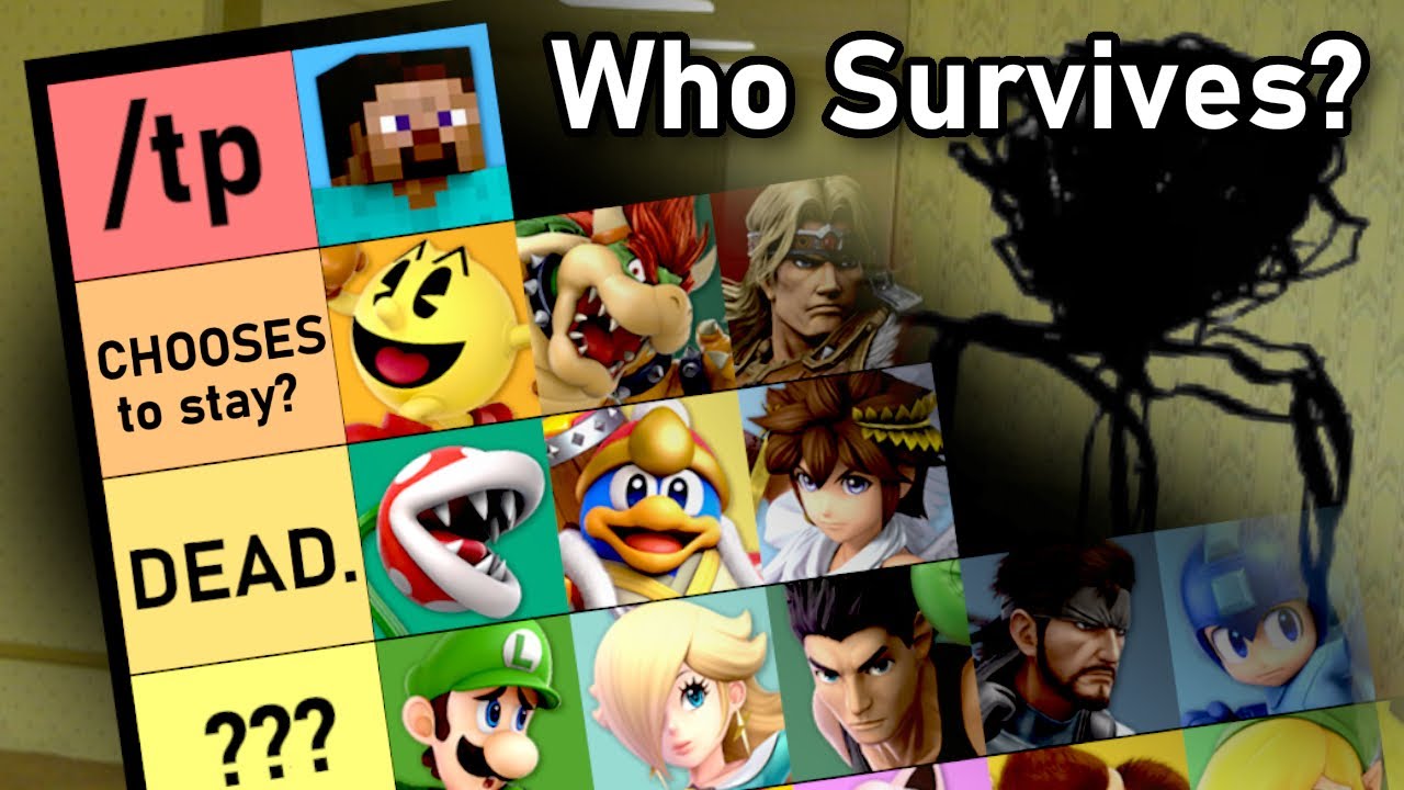 Which Smash Bros Escape The Backrooms?