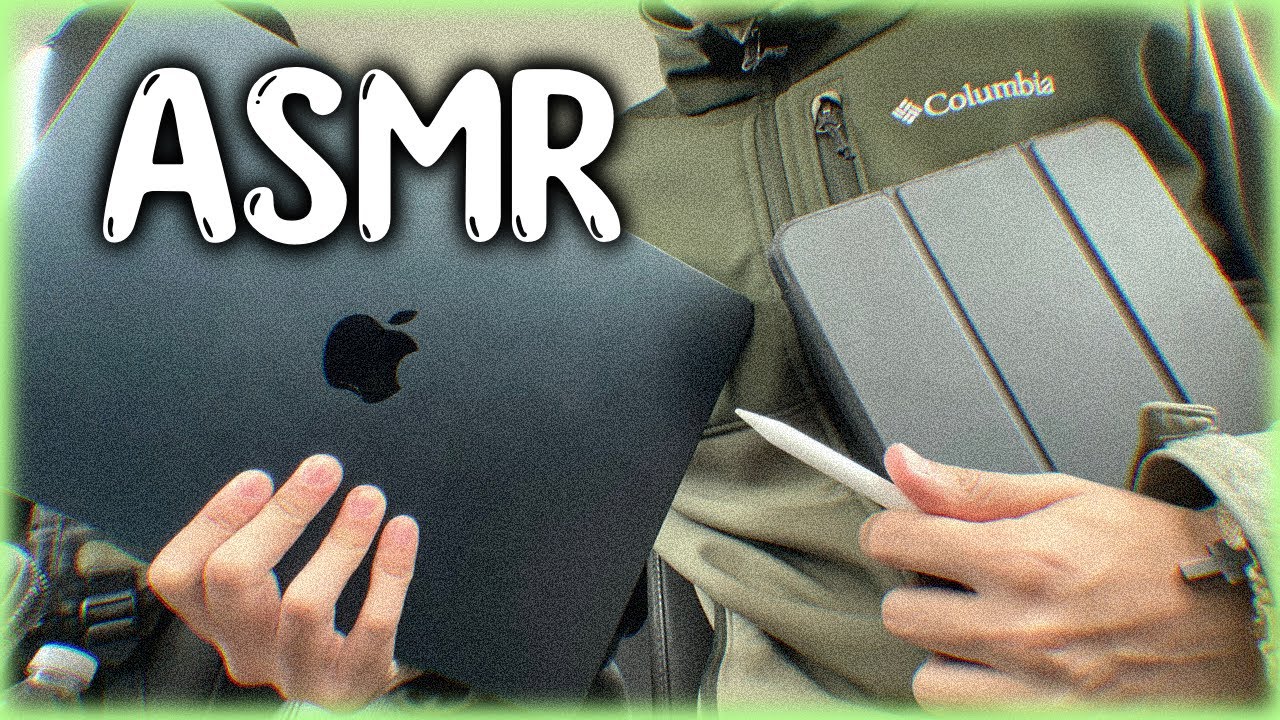 ASMR Ramble | iPad and Macbook Tapping