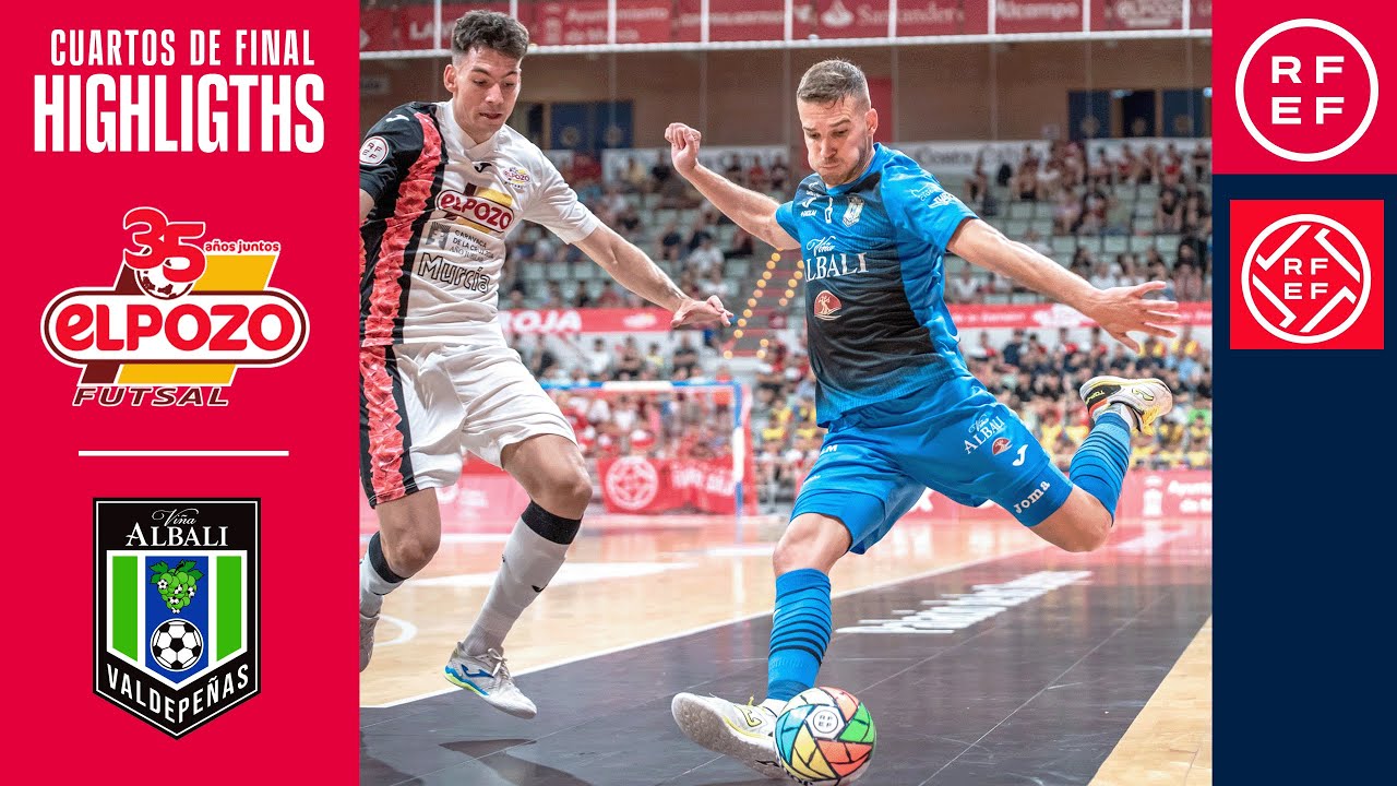 Resumen #PrimeraDivisiónFS | ElPozo Murcia Costa Cálida 1 (5)-(4) 1 Viña Albali Valdepeñas | Cuartos