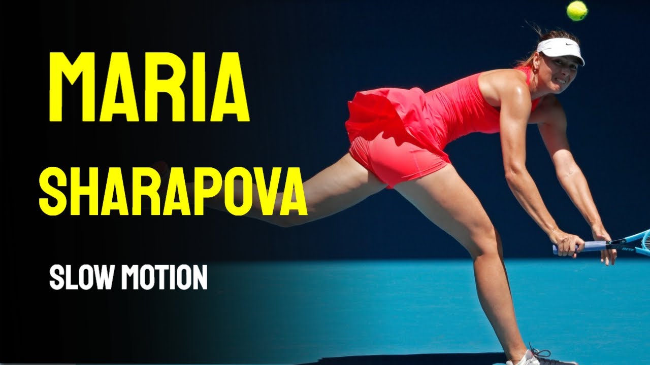 Maria Sharapova Slow Motion - 2014 Cincinnati Masters 1000
