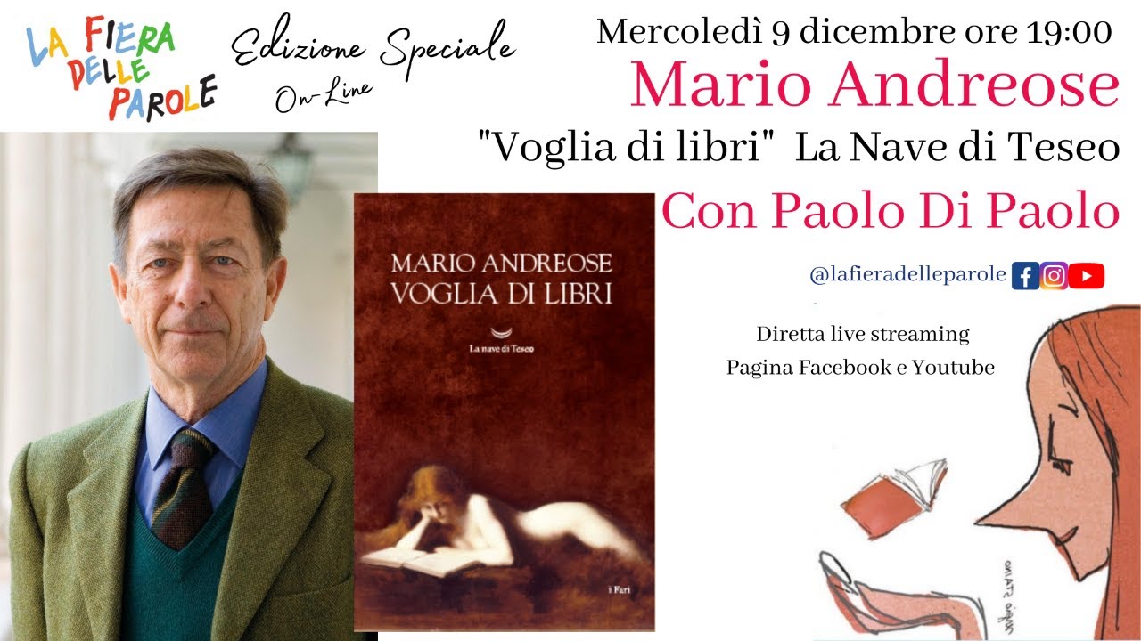 Diretta streaming con Mario Andreose