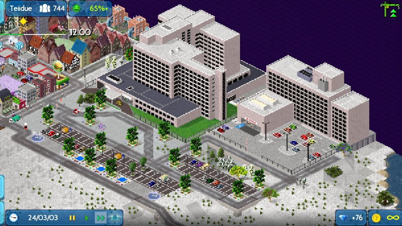 Theo town small hospital build 