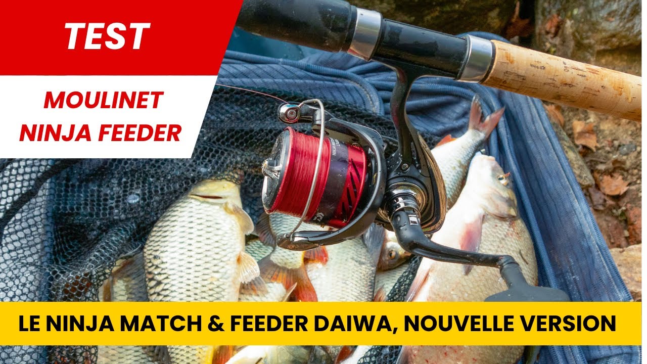 Test du moulinet Ninja Match & Feeder LT de Daiwa