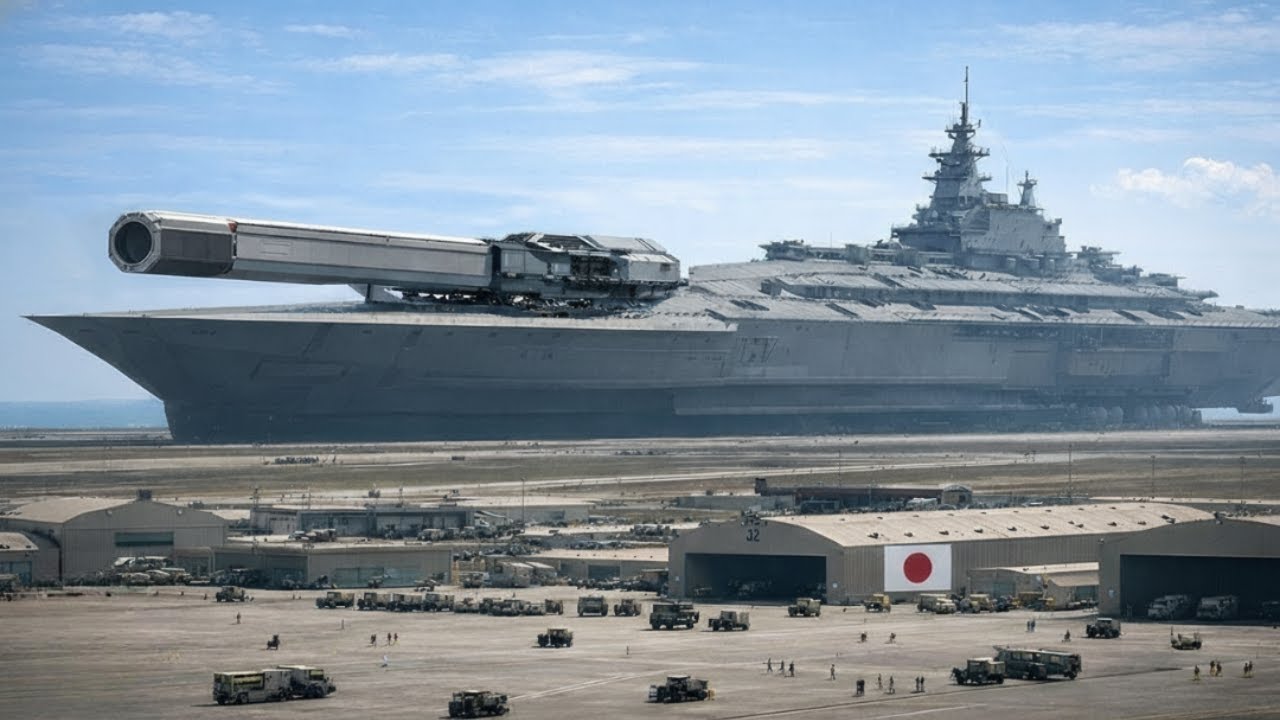 Japans neues Eisenbahngeschütz vernichtet chinesische Boote in Sekundenschnelle!