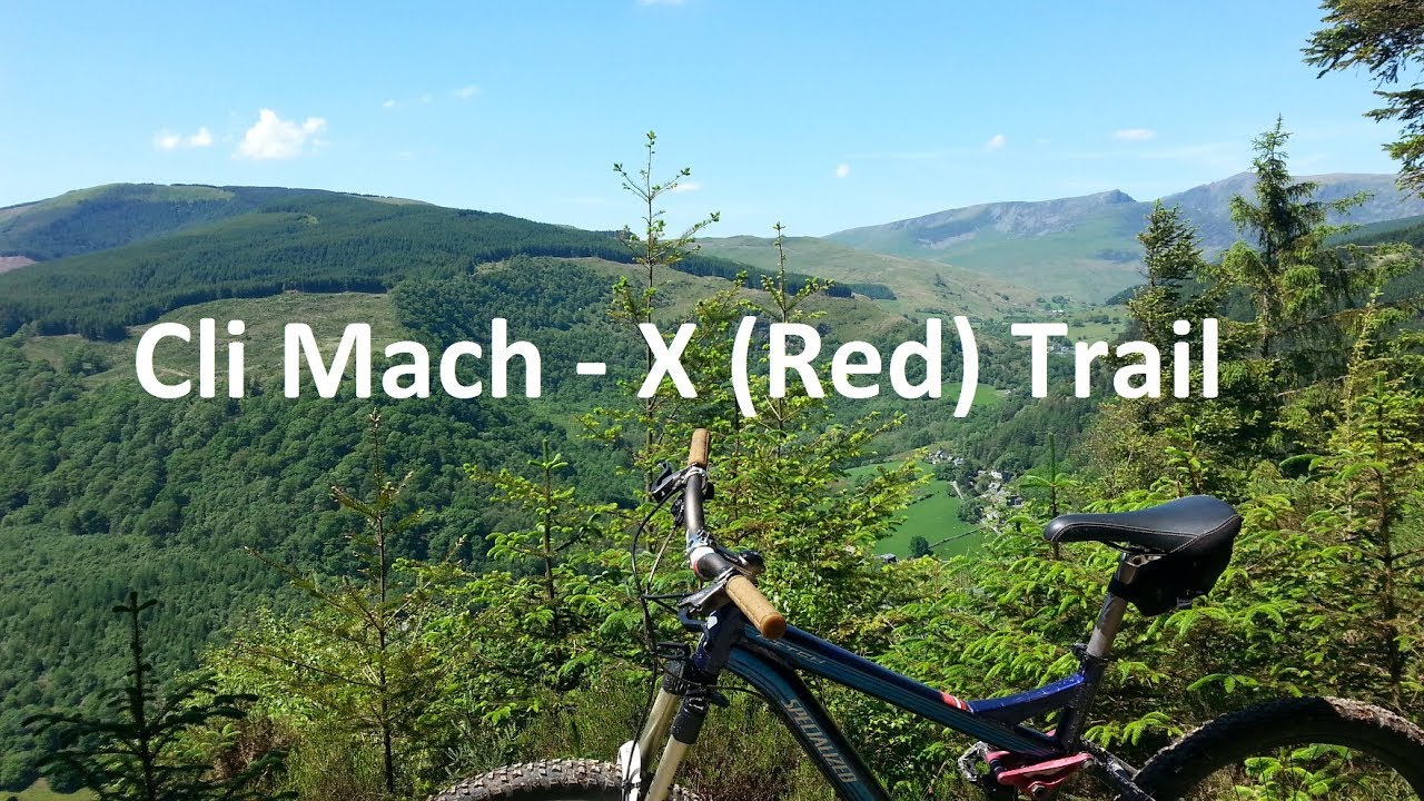 Cli Mach - X (Red) Trail Machynlleth