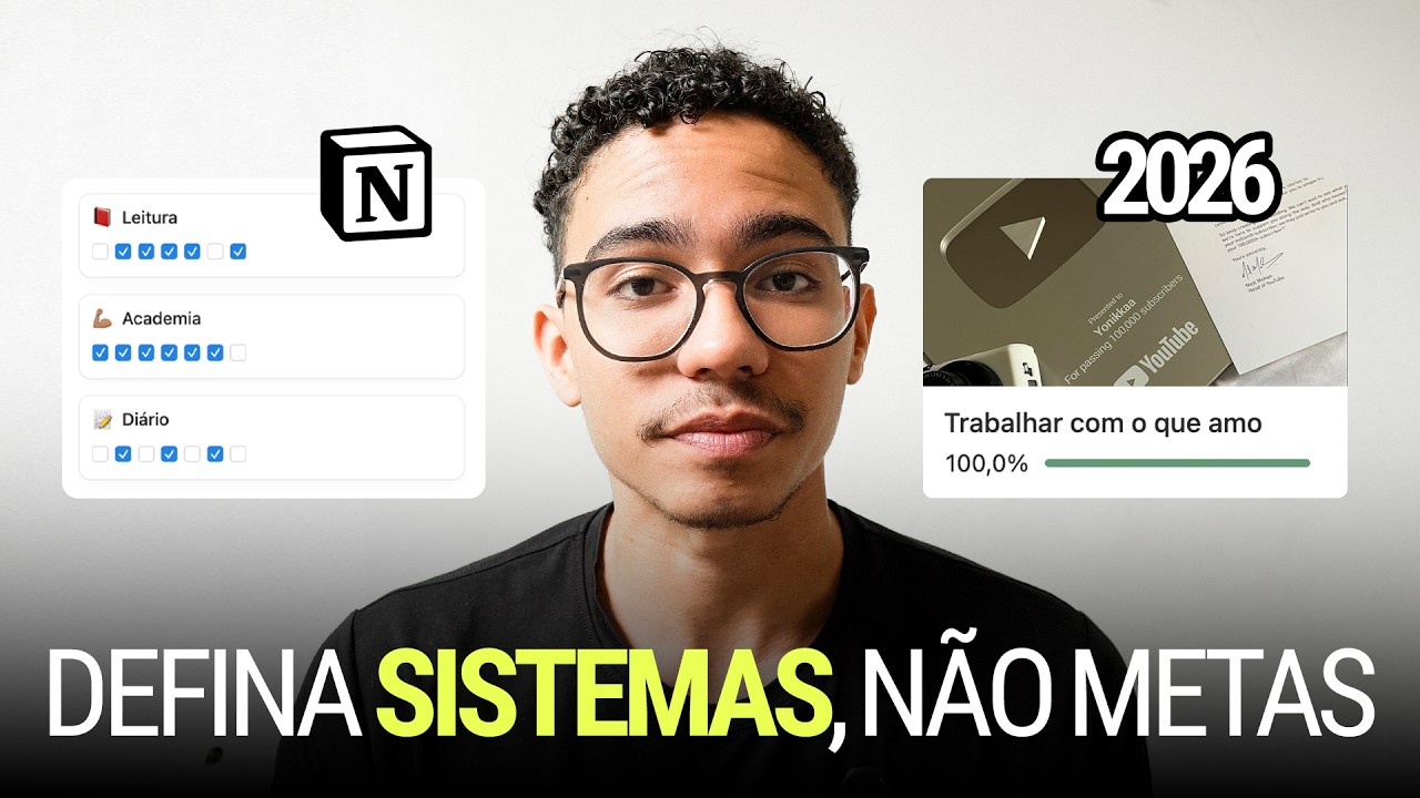 Planeje comigo: como realmente alcançar seus objetivos em 2026