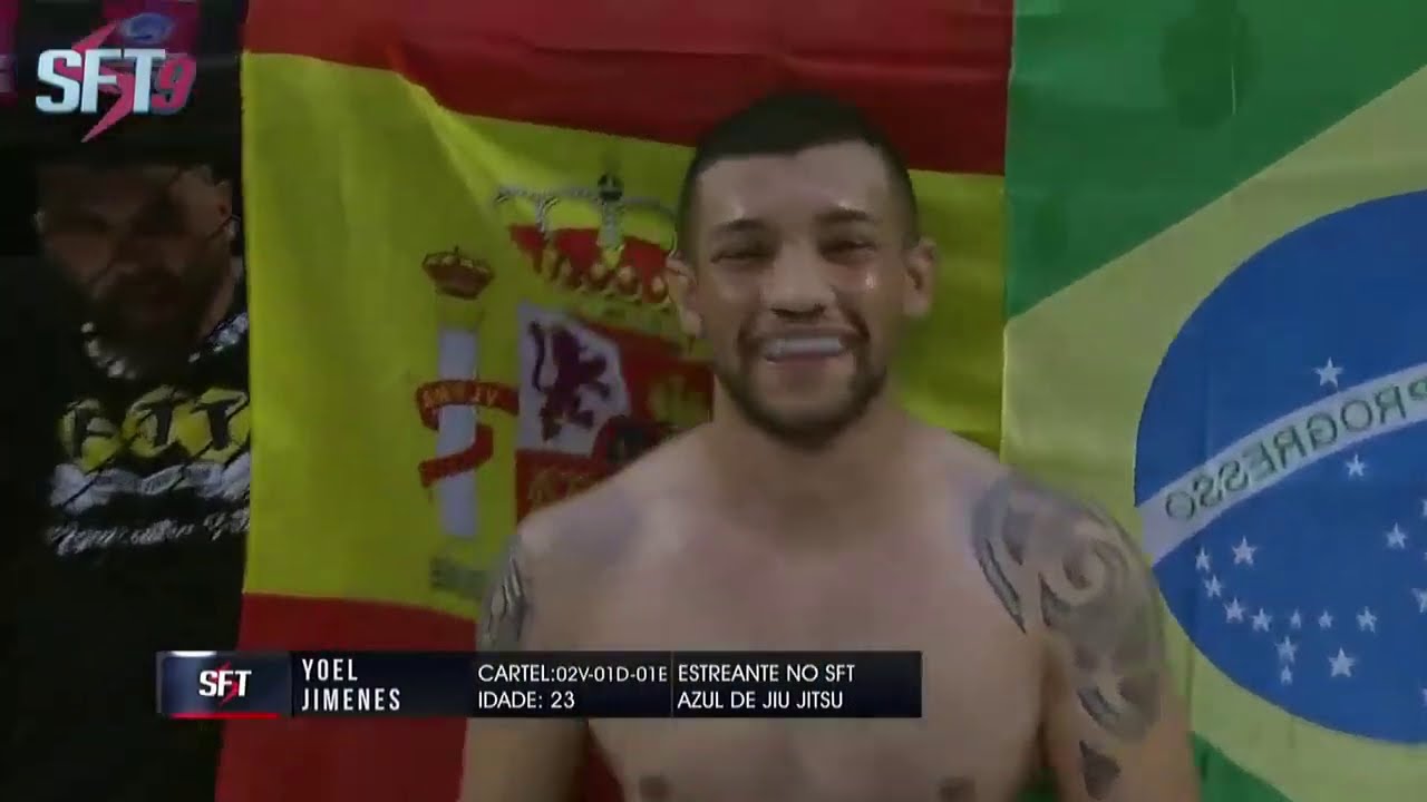 LUTA COMPLETA DE MMA | SFT 9   Jimenez vs. Senegal .